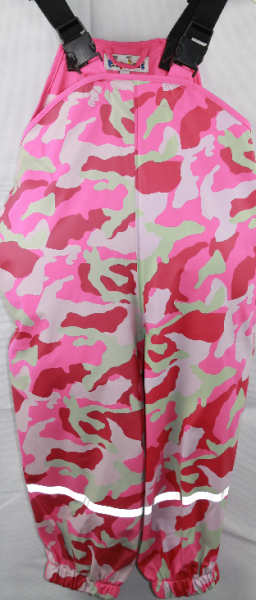 Regenlatzhose von Playshoes camouflage pink